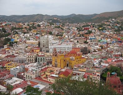 Guanajuato colonial city
